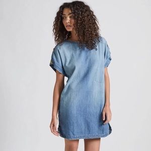 Current/Elliot Denim Tee Dress, Size Medium